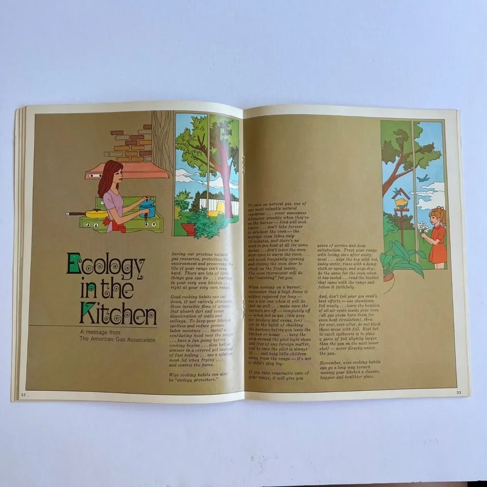 Vintage 1972 Cookbook Festive Foods Paperback with Staple Binding
